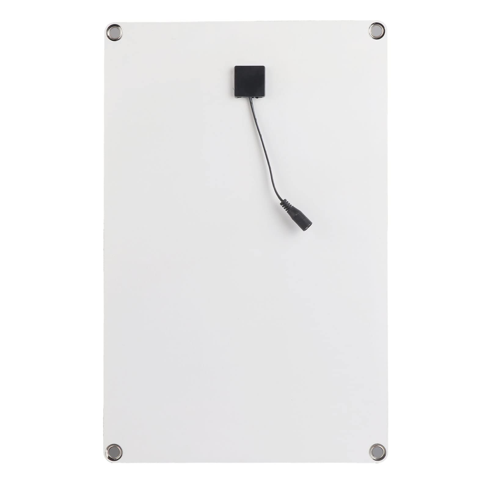 Chargeur Solaire 50W Charger Monocristallin Silicon 30A Contrôleur de Charge Kit de Panneau Solaire pour RV Marine Boat