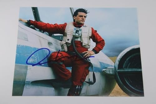 Star-Wars: "The Force Awakens" Oscar Isaac Autographed Hand Signed 8x10 Glossy Photo Loa