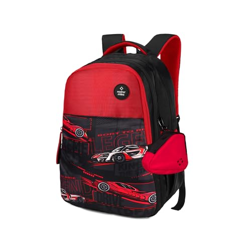 Image of Nasher Miles Polyester Backpack | Ideal for Preschool, Kindergarten, College, School, Office& Travel | Toddler, Girls, Boys, Men, Women