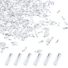 Silver 2x7mm Twisted