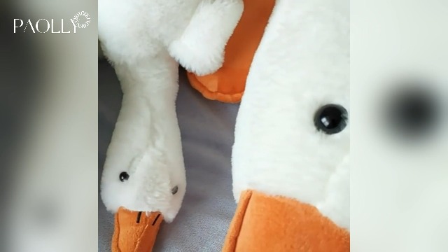 Peluche De Cisne Gigante Con Cuello Largo, Almohada De Felpa De Ganso Blanco Suave Para Abrazar, Bonita Almohada De Peluche Para Abrazar, Muñecos De Peluche De Pato, Regalos (1, 55 Pulgadas