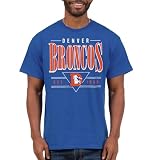 Junk Food NFL - Denver Broncos Established Retro Adult SS T-Shirt
