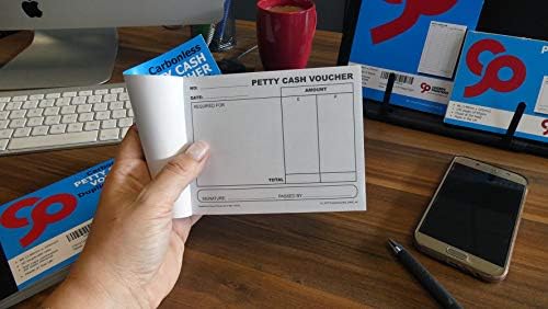 Cherry Carbonless NCR Petty Cash Voucher Duplicate Books A6 50 Sets