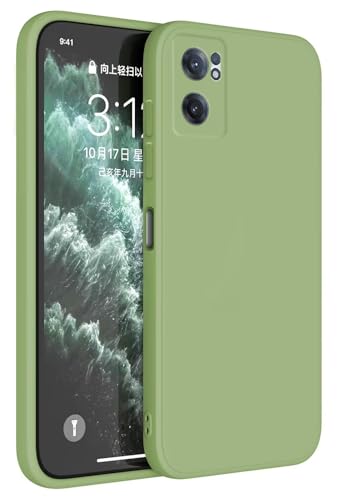 Topme Funda para OnePlus Nord CE 2 5G (6.43' Inches) Carcasa Caja Case Estuche, Funda Protectora de Piel de Silicona TPU - Verde Matcha