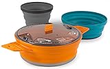 Sea to Summit X-Set 21 (3 Piece) X-Pot & Bowl & Mug, 1.4 L, Orange