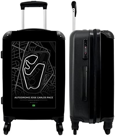 NoBoringSuitcases.com® Maleta Grande - Circuito - Autódromo José ...