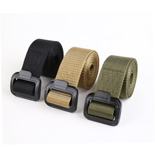 Studded Tactical Belt for Men Style Nylon Belt Comfortable Woven for Climbing Hunting3