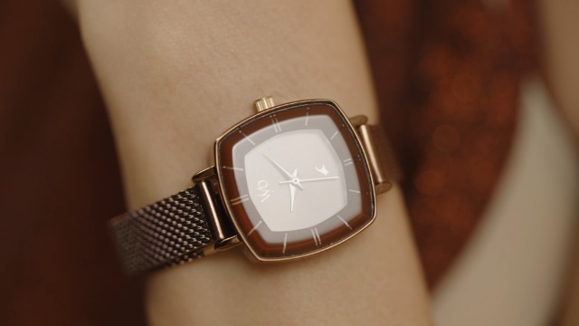 ビリービーブラウン Fastrack Vyb Seeker Quartz Analog Brown Dial Watch for Women