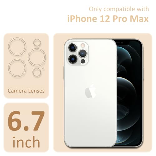 Coque Noël iPhone 12 Pro Max transparente souple protégeant des rayures avec cœur
