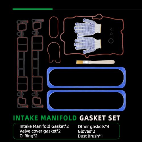 Image of Intake Manifold Gasket Set, for Chevy C1500 /Express /K1500 /P30 /Tahoe