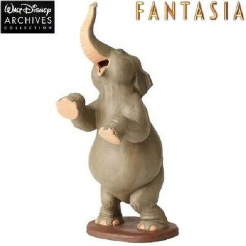 Walt Disney Archives Collection Fantasia - Figura decorativa de elefante (26,5 cm), diseño de elefante