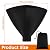 Patio Heater Top Covers, Outside Patio Heater Cover with Zipper, 33.8x25.5 inches 420D Oxford Cloth Waterproof Patio Heater Cover, for 34 inch in Diameter Outdoor Heater Heads