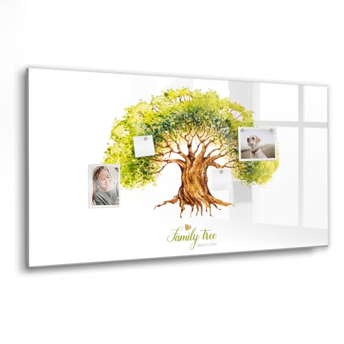 Tableau magnétique verre 120x60 écriture fluide effaçable pour organisation travail