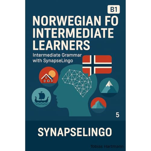 Norwegian for Intermediate Learners Audiolibro Por Tobias Hartmann, SynapseLingo AI Tools (human-assisted) arte de portada