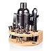 Cocktail Shaker Set,Esmula 750ML 12 Teiliges Edelstahl Barkeeper Kit Professionelles Mixing Bartending Kit, Home Stylish Bar Tool Set mit Cocktail Rezeptheft