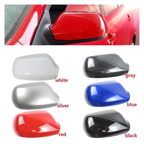 Coque de rétroviseur droit rouge pour Mazda 3 et 6 de 2003 à 2008 - 6