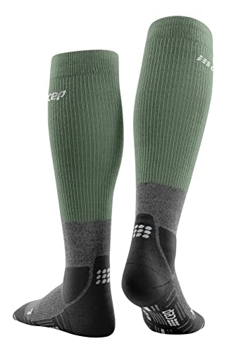 CEP Men's Tall Hiking Socks - Max Cushion Merino Wool Knee High Outdoor Trail Compression Socks2