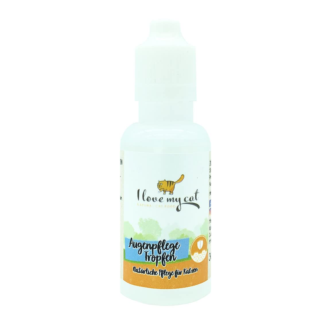 I Love My Cat Set Économique pour Chat Persan - Nourriture sans Céréales, 6 x 100 g Humide + 1,2 kg Sec + Friandises Insectes 50g + Soin Yeux 30ml