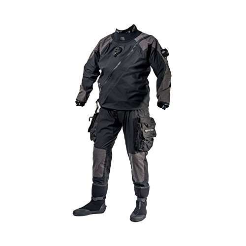 Mares Xr1 Aqs Kevlar Lattice Traje Seco, Unisex Adulto, Gris, S