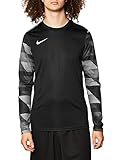 Hohe Qualität Nike Dri-Fit Park IV Long Sleeve Top, Herren, Black/White/White, S, Schwarz/Weiß/Weiß