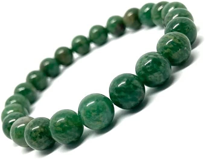 Bracelet de jade vert cadeau porte-bonheur idéal homme et femme