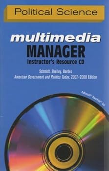 CD-ROM Mm Mgr Am Gov Pol 07 08 13e Book