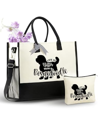 InnoBeta Bernedoodle Bolsa Tote para Mujer miniatura 1