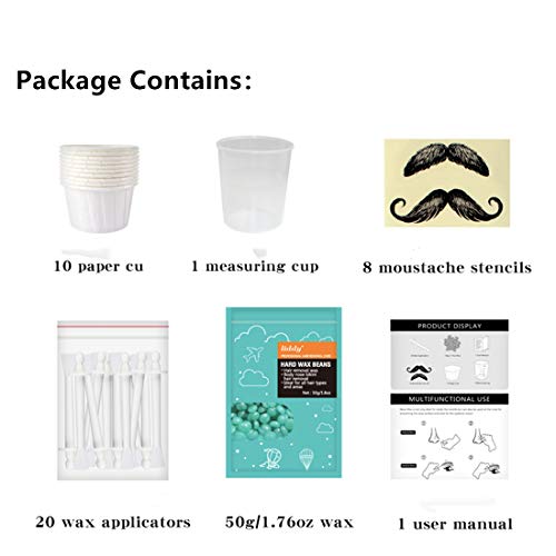 Nose Waxing Kit Hair Removal Nose Wax Kit Nasal Ear Hairs Painless Removal For Men And Women