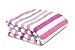 Little Starter Plush Toddler Blanket, Pink Stripe