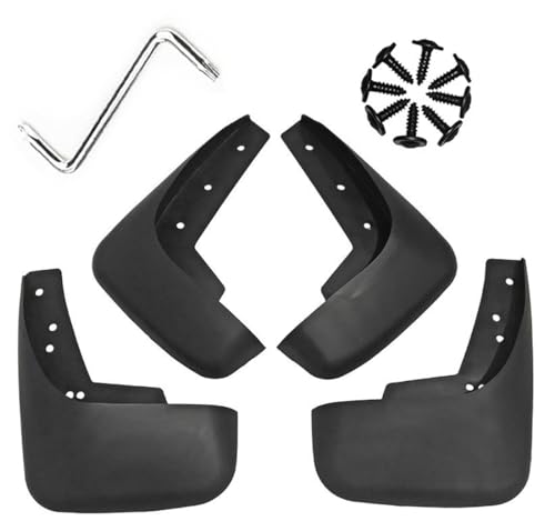 Image of Mud Flaps Mud Guards Fit for 2002-2006 Toyota Camry XV20 2.4, Front & Rear Mud Splash Guards Accessories - 4 Pc, Black