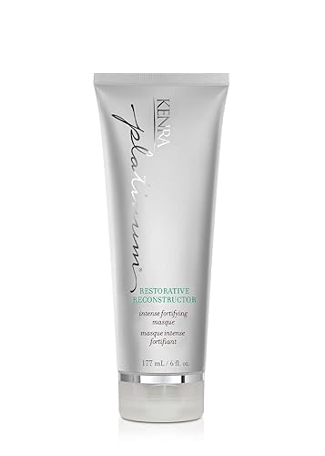 Kenra Platinum Restorative Reconstructor | Tratamiento ultra fortificante | Restaura los lazos de cabello roto desde adentro | Proporciona