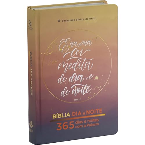 Bíblia Dia e Noite ― Devocional 365 Dias NAA, Letra Regular, com ...