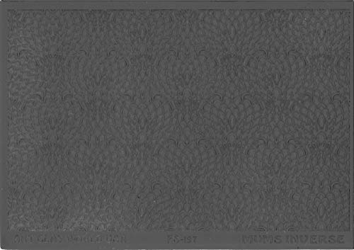 Flexistamps Texture Sheets Mums Inverse Design - 1 Pc.