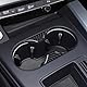 2PCS Auto Wasserbecher Innen Entlüftung Cover Kohlefaser Aufkleber Trim Kompatibel mit A4(2016-2025)/S4(2016-2025)/RS4(2017-2025)/A5(2017-2024)/S5(2016-2025)/RS5(2017-2025) Interieur Zubehör