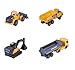 Volvo DIE-CAST Collector 5 CAR Pack, Yellow