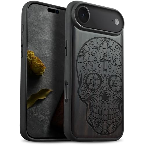 Coque iPhone 17 Air bois Carveit finis les chocs et les rayures