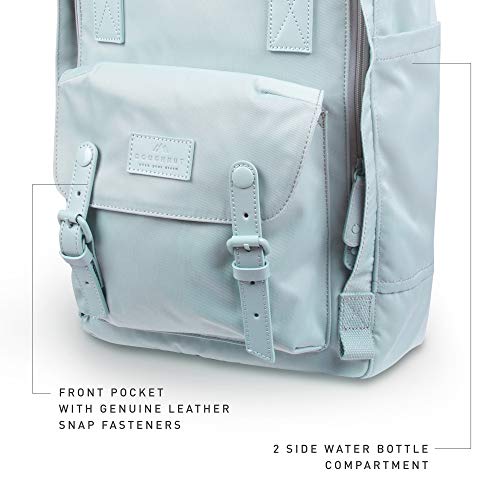 Doughnut Macaroon Nature Pale Series 16L Travel Ladies College Lightweight Commuter Casual Daypacks Bag Backpack (Raindrop)4