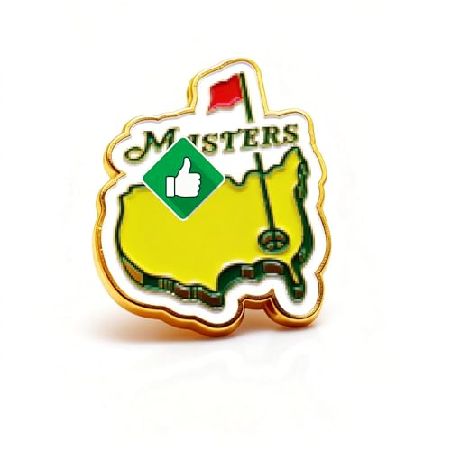 Golf Pin National Golf Course Enamel Badge Limited Edition