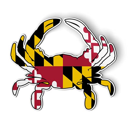 Maryland Crab - 5' Magnet for Car Locker Refrigerator