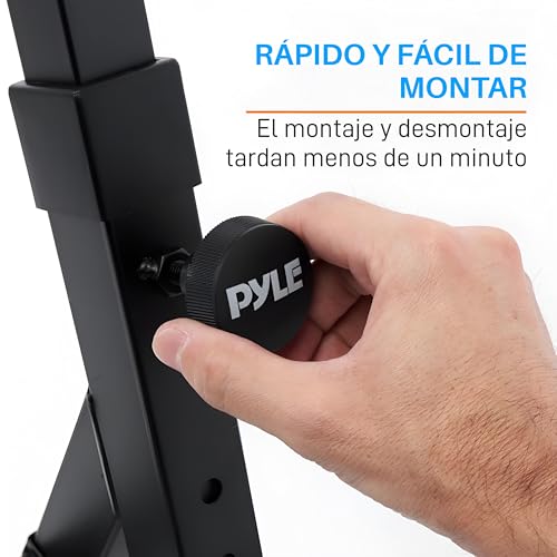 Miniatura 5 de Pyle Soporte De Teclado, Universal, Ajustable, Organo, Piano, Atril, Con Ruedas De Bloqueo