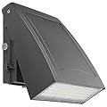 kadision 100W LED Wall Pack Light with Dusk-to-Dawn Photocell, 0-90° Adjustable Full Cutoff Outdoor Wall Light for House Yard Garage, 13000lm 5000K Daylight 100-277V ETL Listed