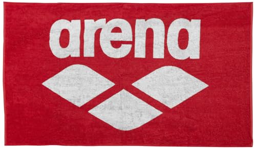 ARENA Pool Soft Serviettes De Piscine Red-White One Size