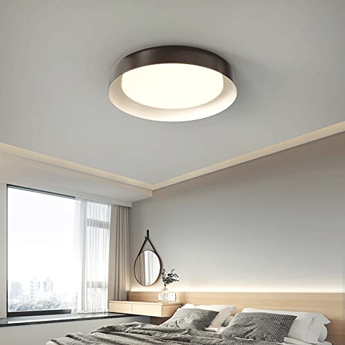 Lustre éclairage industriel moderne LED avec plafonnier acrylique blanc 43cm