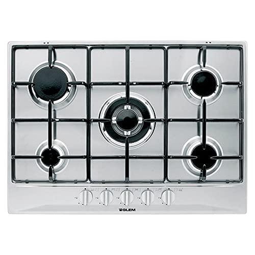Glem Gas Inc. P95FXV Piano Cottura 90CM 5F. Inox
