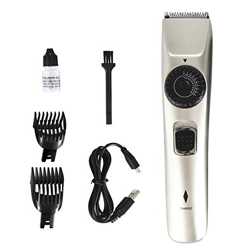 Preisvergleich Produktbild Elektrische Haarschneidemaschine, Feinabstimmung, Haarschneidemaschine, wasserdicht, geräuscharm, Edelstahl