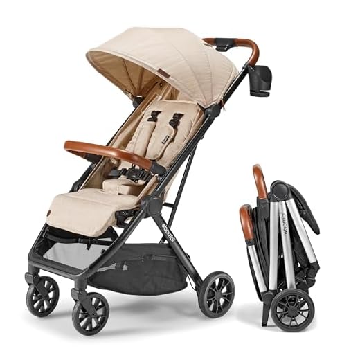 Best umbrella stroller for the beach Bombi Bēbee V2 Lightweight Baby Stroller
