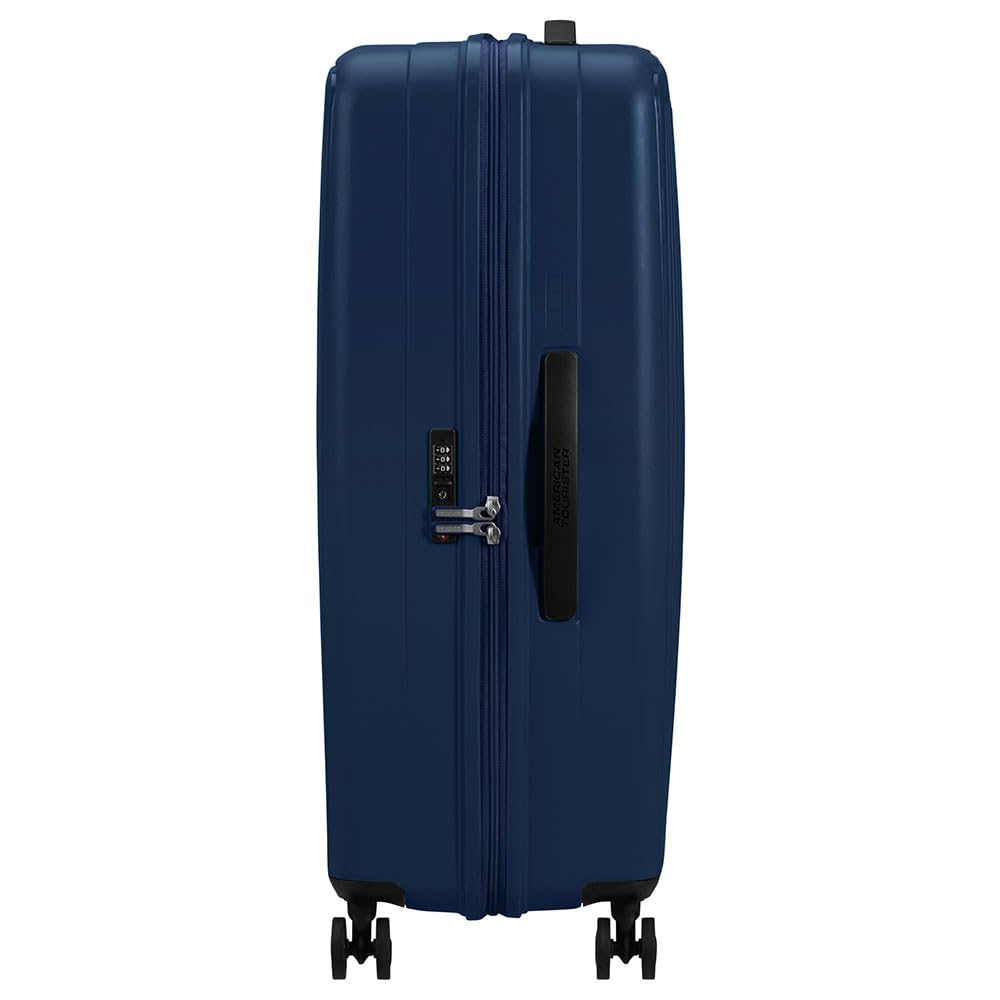 American Tourister REJOY-SPINNER 77/28 TSA, blu marino, 77 cm, bagaglio