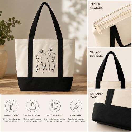 Image of Kaigan Premium Tote Bag Printed Designed Canvas Tote Bags For Women, Ecofriendly Cotton Canvas Bag for Girls Tote bag For Shopping, College, Travel, Handbag For Unisex