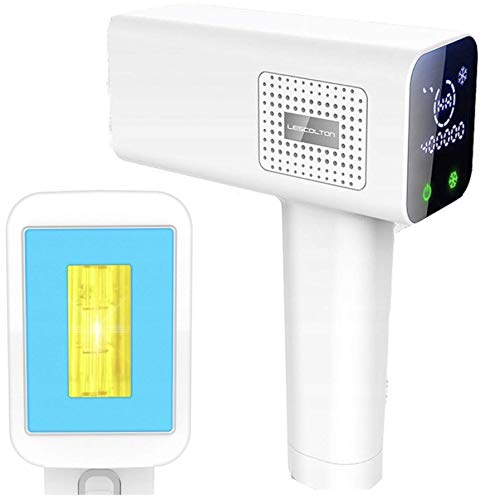 LESCOLTON T-012C - Depiladora láser, tecnología IPL, 10 niveles de potencia, dos modos de trabajo, control táctil, hasta 400.000 flashes