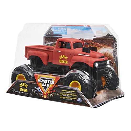 image for Monster Jam, Official Grave Digger Retro Monster Truck, Collector Die-
